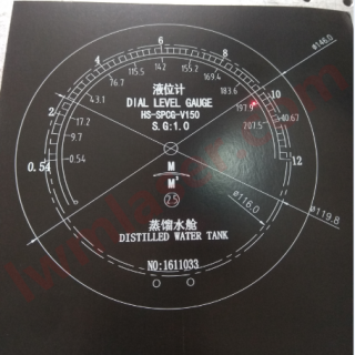 表盤刻度激光標刻