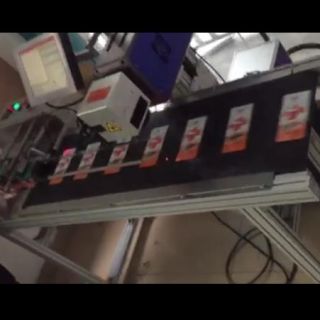 包裝袋飛行co2打標(biāo)lwmlaser